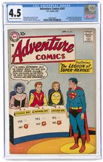 ADVENTURE COMICS #247 APRIL 1958 CGC 4.5 VG+ (FIRST LEGION OF SUPER-HEROES).