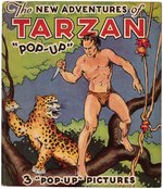 "THE NEW ADVENTURES OF TARZAN" HIGH GRADE POP-UP HARDCOVER.