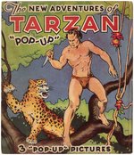 "THE NEW ADVENTURES OF TARZAN" HIGH GRADE POP-UP HARDCOVER.