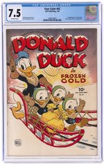 FOUR COLOR #62 JANUARY 1945 CGC 7.5 VF- (DONALD DUCK).