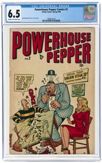 POWERHOUSE PEPPER COMICS #2 SPRING 1948 CGC 6.5 FINE+.