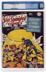 STAR SPANGLED COMICS #20 MAY 1943 CGC 8.5 VF+ ROCKFORD PEDIGREE.