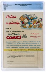 WALT DISNEY'S COMICS AND STORIES #31 APRIL 1943 CGC 5.5 FINE- (DONALD DUCK).