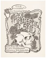 THE GRATEFUL DEAD 1973 IOWA CITY, IOWA CONCERT POSTER VARIETY.