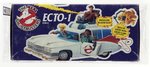 THE REAL GHOSTBUSTERS (1986) - ECTO-1 SERIES 1 VEHICLE UKG 75% (WHITE TEXT).