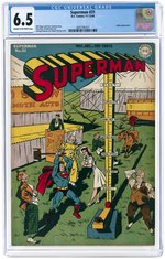 SUPERMAN #31 NOVEMBER-DECEMBER 1944 CGC 6.5 FINE+.