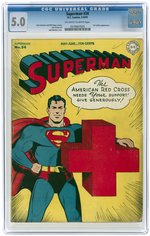 SUPERMAN #34 MAY-JUNE 1945 CGC 5.0 VG/FINE.