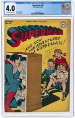 SUPERMAN #39 MARCH-APRIL 1946 CGC 4.0 VG.