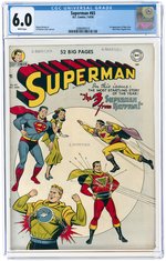 SUPERMAN #65 JULY-AUGUST 1950 CGC 6.0 FINE.