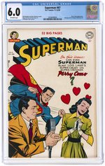 SUPERMAN #67 NOVEMBER-DECEMBER 1950 CGC 6.0 FINE.