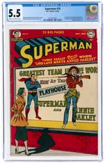 SUPERMAN #70 MAY-JUNE 1951 CGC 5.5 FINE-.