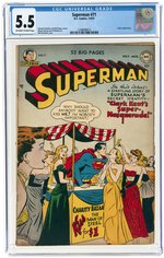 SUPERMAN #71 JULY-AUGUST 1951 CGC 5.5 FINE-.