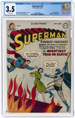 SUPERMAN #76 MAY-JUNE 1952 CGC 3.5 VG-.