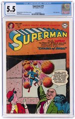 SUPERMAN #79 NOVEMBER-DECEMBER 1952 CGC 5.5 FINE-.