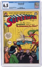 SUPERMAN #81 MARCH-APRIL 1953 CGC 6.5 FINE+.