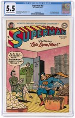 SUPERMAN #82 MAY-JUNE 1953 CGC 5.5 FINE-.