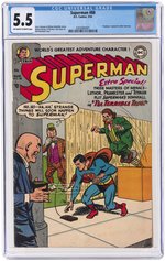 SUPERMAN #88 MARCH 1954 CGC 5.5 FINE-.