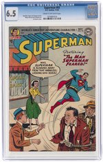 SUPERMAN #93 NOVEMBER 1954 CGC 6.5 FINE+.