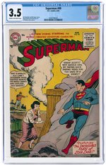 SUPERMAN #99 AUGUST 1955 CGC 3.5 VG-.