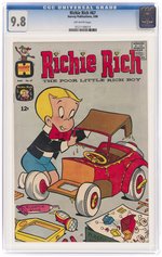 RICHIE RICH #67 MARCH 1068 CGC 9.8 NM/MINT NONE HIGHER IN POP.