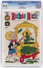 RICHIE RICH #74 OCTOBER 1968 CGC 9.8 NM/MINT (FILE COPY).