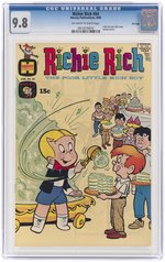 RICHIE RICH #84 AUGUST 1969 CGC 9.8 NM/MINT (FILE COPY) NONE HIGHER IN POP.