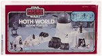 STAR WARS MICRO COLLECTION (1982) - HOTH WORLD ACTION PLAYSET UKG 80%Q.