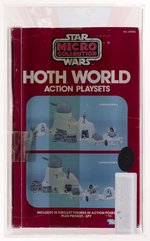 STAR WARS MICRO COLLECTION (1982) - HOTH WORLD ACTION PLAYSET UKG 80%Q.