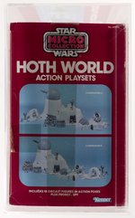 STAR WARS MICRO COLLECTION (1982) - HOTH WORLD ACTION PLAYSET UKG 80%Q.