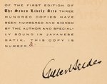 "THE 7 LIVELY ARTS" LIMITED FIRST EDITION HARDCOVER TREATISE ON 1920s POP CULTURE (SIGNED BY GILBERT SELDES).