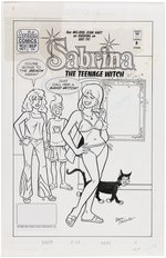 SABRINA THE TEENAGE WITCH #6 COMIC BOOK ORIGINAL ART FOR FULL ISSUE BY DAN DeCARLO.