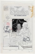 SABRINA THE TEENAGE WITCH #7 COMIC BOOK ORIGINAL ART FOR NEAR FULL ISSUE BY DAN DeCARLO.