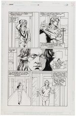 SHADE, THE CHANGING MAN VOL. 2 #30 COMIC BOOK PAGE ORIGINAL ART LOT BY DUNCAN EAGLESON.