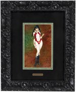 VAMPIRELLA LARGE FRAMED SPECIALTY ORIGINAL ART PAINTING BY SANJULIÁN.