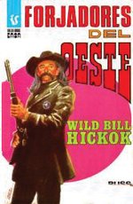 SHERIFF PAT GARRETT & MARSHAL WILD BILL HOCKOK BOOK COVER ORIGINAL ART PAIR BY PRIETO MURIANA.