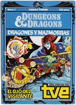 DUNGEONS & DRAGONS SPANISH COMIC BOOK SET.