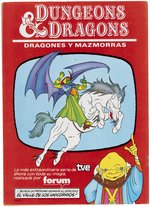 DUNGEONS & DRAGONS SPANISH COMIC BOOK SET.