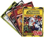 DUNGEONS & DRAGONS SPANISH COMIC BOOK SET.