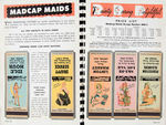 “MATCH CORPORATION OF AMERICA” MATCH BOOK SALESMAN SAMPLE CATALOGUE/BROCHURE/FOLDER.