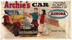 AURORA ARCHIE'S CAR FACTORY-SEALED BOXED MODEL KIT.