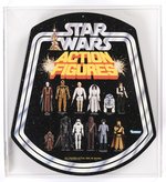 STAR WARS (1978) ACTION FIGURES BELL HANGER ADVERTISING STORE DISPLAY SIGN AFA 90 NM+/MINT.