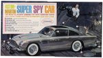 AURORA ASTON-MARTIN SUPER SPY CAR FACTORY-SEALED BOXED MODEL KIT (JAMES BOND).