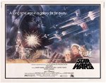 STAR WARS HALF-SHEET MOVIE POSTER.