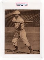 1909-13 M101-2 SPORTING NEWS SUPPLEMENTS (DECEMBER 2, 1909) TRIS SPEAKER (HOF ROOKIE ERA) PSA 2 GOOD.