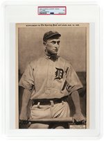 1909-13 M101-2 SPORTING NEWS SUPPLEMENTS (AUGUST 12, 1909) TY COBB (HOF) PSA 1 POOR.