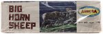 AURORA BIG HORN SHEEP FACTORY-SEALED BOXED MODEL KIT.