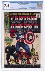 CAPTAIN AMERICA #100 APRIL 1968 CGC 7.5 VF-.