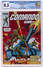 G.I. JOE, A REAL AMERICAN HERO/COMANDO G.I. JOE #1 (SPANISH EDITION) MAY 1987 CGC 8.5 VF+.