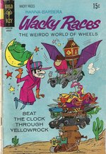 WACKY RACES #4 ORIGINAL ART COVER BY JACK MANNING.