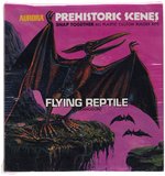 AURORA PREHISTORIC SCENES - FLYING REPTILE (PTERANODON) FACTORY-SEALED BOXED MODEL KIT.